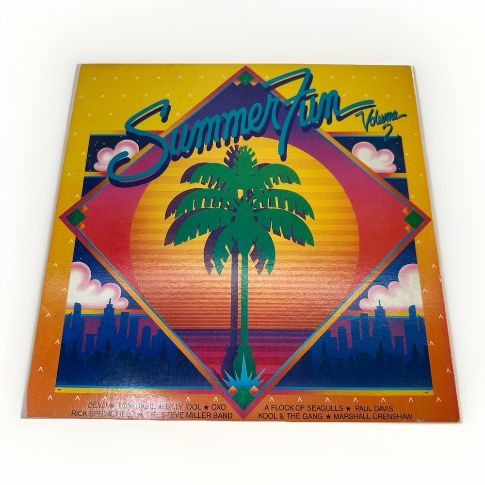 Summer Fun Volume 2 Various Artists LP 1983 Billy Idol Devo Kool & The Gang